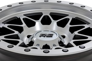 Jeep Wagoneer Wheel - Rough Country - 78 Series with Simulated Beadlock - Bronze with Black Lip - '72-'83 Jeep Wagoneer Wheel - Rough Country - 78 Series with Simulated Beadlock - Bronze with Black Lip - '72-'83